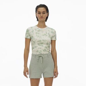 Helmut Lang RIBBED CLOUD-DYED TEE